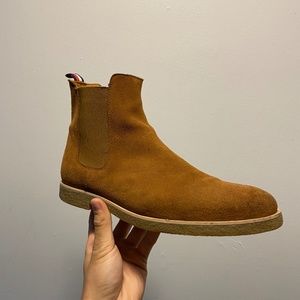 Tommy Hilfiger Brown Suede Boots